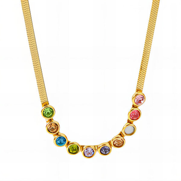 🌈 Rainbow Luxe Necklace (✨ PRE-ORDER ITEM)